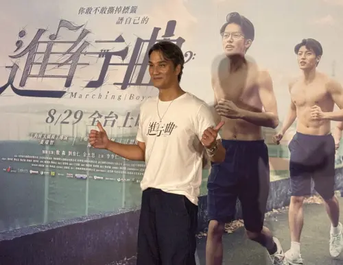 ▲馬志翔讚賞《進行曲》中的幾位年輕新秀表現好之外，也都很有個人魅力。（圖／記者蘇詠智攝）