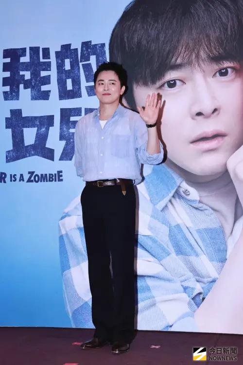 ▲曹政奭來台宣傳《我和我的殭屍女兒》。(圖/記者吳翊緁攝) ▲曹政奭來台宣傳《我和我的殭屍女兒》。(圖/記者吳翊緁攝)