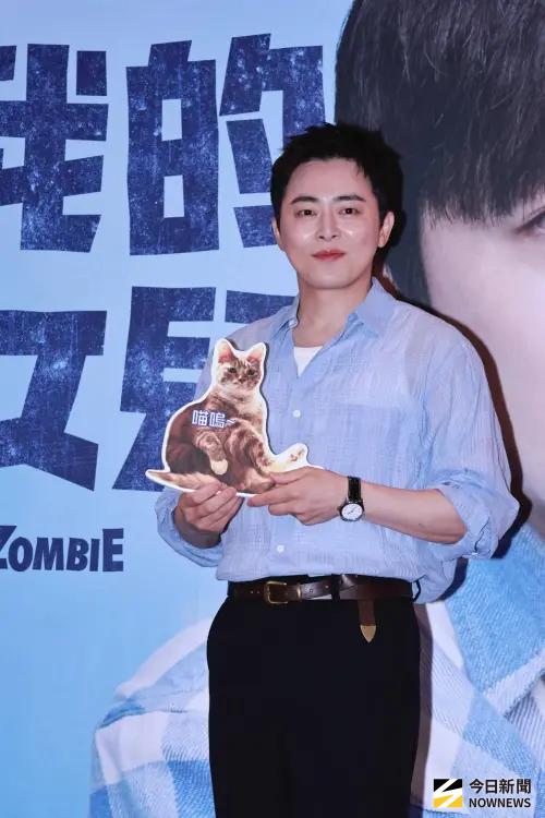 ▲曹政奭跟導演畢鑑盛來台宣傳《我和我的殭屍女兒》。(圖/記者吳翊緁攝) ▲曹政奭跟導演畢鑑盛來台宣傳《我和我的殭屍女兒》。(圖/記者吳翊緁攝)