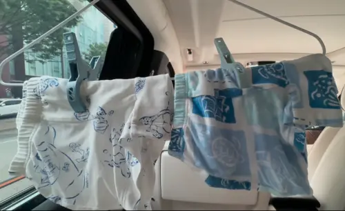 ▲孫藝真回歸老公玄彬獨自帶娃！曬內褲吐職業媽媽心聲：爸爸最辛苦。（圖／孫藝真IG）