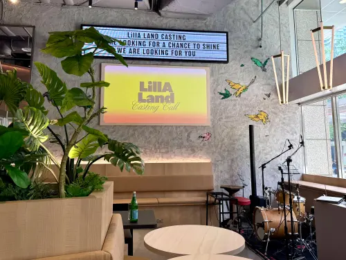 ▲新美式餐廳LillA台北Dream Plaza開幕。（圖／記者蕭涵云攝）