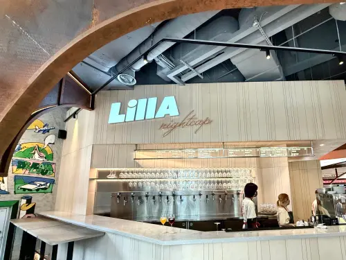 ▲LillA新美式餐廳，進駐台北新百貨Dream Plaza。（圖／記者蕭涵云攝）