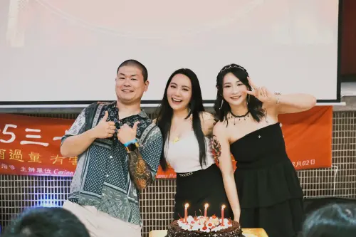 ▲三十而立辦桌有你「台味辦桌派對」由行銷工作者李傳惠、陳昀詩與軟體工程師宋家緯共同發起。（圖／章哲榮攝）