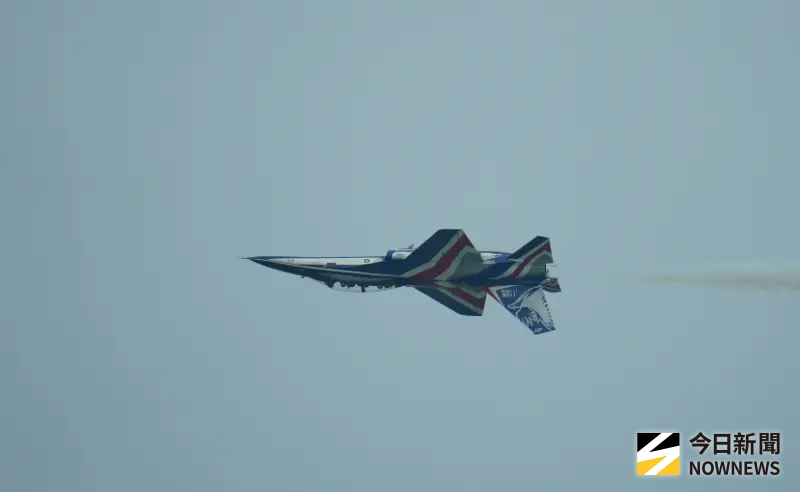 ▲空軍雷虎小組勇鷹高教機。(圖/記者呂炯昌攝)