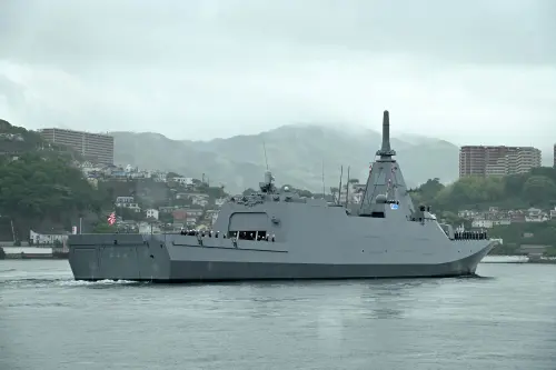 ▲日本海上自衛隊「最上級」護衛艦7號艦「仁淀號」。（圖／日本海上自衛隊）