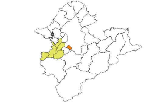 8月6日新北市高溫資訊燈號範圍一次看。(圖/中央氣象署) ▲8月6日新北市高溫資訊燈號範圍一次看。(圖/中央氣象署)