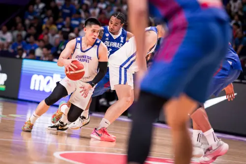 亞洲盃男籃／陳盈駿轟下34分！中華隊首戰開紅盤　95：87退菲律賓
