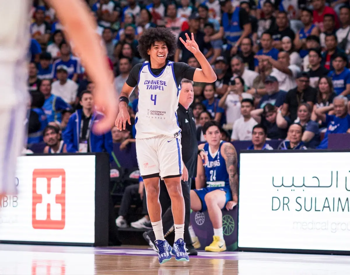 ▲中華男籃亞洲盃首戰擊敗菲律賓，陳盈駿攻下34分，賀博國際賽首秀貢獻14分，獲韓媒讚「台灣籃球厲害！」。（圖／取自亞洲盃官網）
