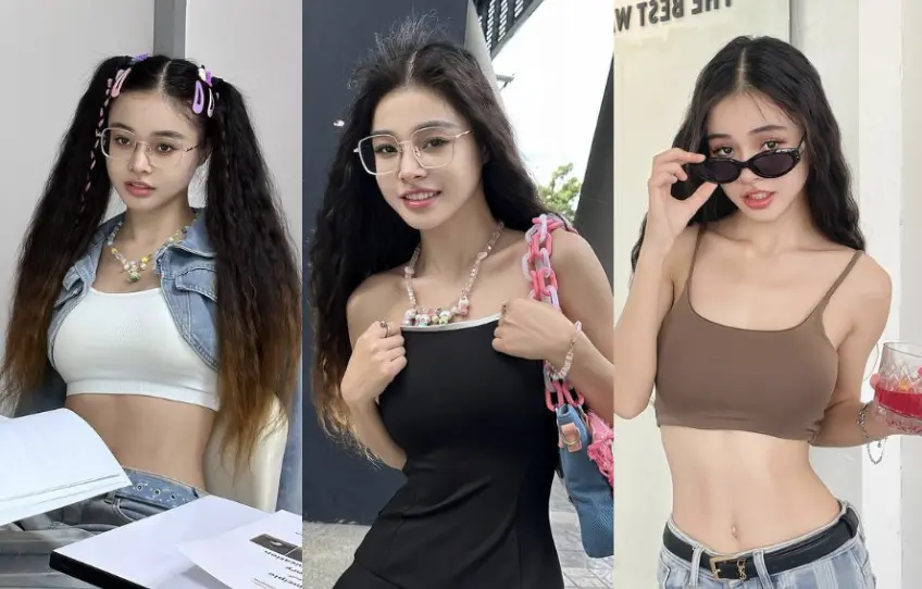 ▲一名在泰國留學的中國網紅「豆腐妹妹」近期公開悲慘的童年遭遇。（圖／翻攝自臉書）