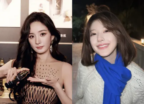 ▲楊冪（左）和趙露思一樣都曾經飽受經紀合約所苦。（圖／翻攝自微博）