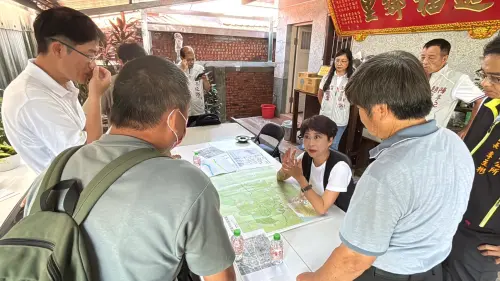 ▲陳亭妃強調，排水不是單一點的問題，而是整體系統性的挑戰，唯有精準掌握問題核心，才能有效解決。（圖／陳亭妃提供）