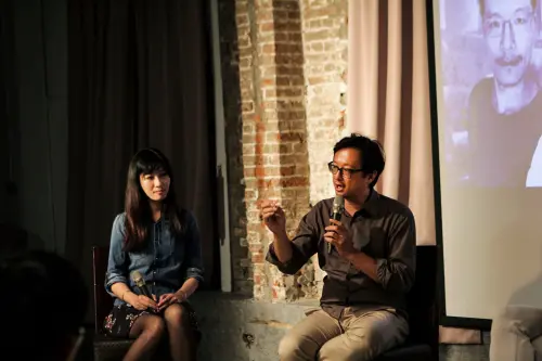 ▲作家余永寬批評蔡瑞珊（左）與張鐵志（右）崛起是近十年來臺灣文學界的大悲劇。（圖／翻攝臉書）