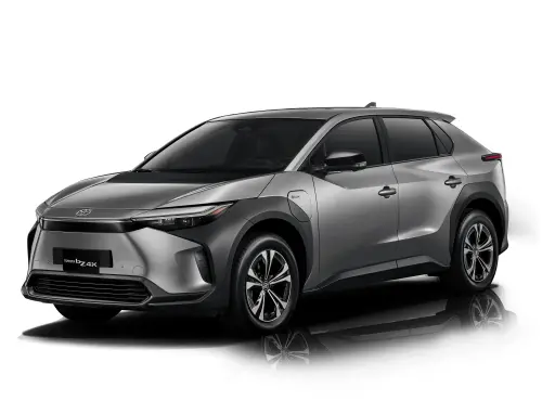 ▲Toyota純電bZ4X車款售價136萬，同級距燃油車RAV4 HYBRID最低門檻則是124萬元。（圖／Toyota官網）
