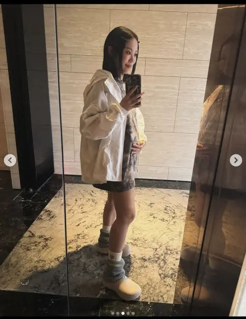 ▲芮德目前懷孕3個多月,高爾宣興奮預感第2胎是男生,直呼要將小名取叫Bjorn(比約恩)。(圖/翻攝自高爾宣IG) ▲芮德目前懷孕3個多月,高爾宣興奮預感第2胎是男生,直呼要將小名取叫Bjorn(比約恩)。(圖/翻攝自高爾宣IG)