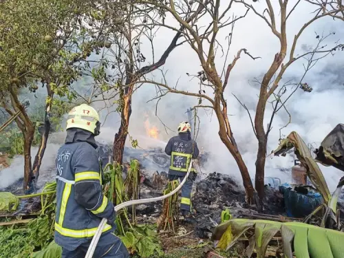 快訊／林口墓地旁工寮火警撲滅驚見「焦屍」　死因、身份待釐清
