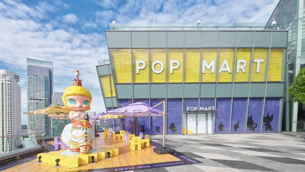 ▲泡泡瑪特（POP MART）全球旗艦店即將在泰國首都曼谷（Bangkok）盛大開幕。（圖／翻攝自臉書）