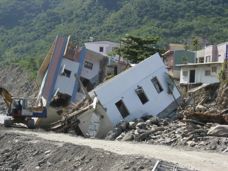 ▲今天是八八風災16週年，2009年莫拉克颱風帶來驚人雨勢，重創南台灣及台東，造成全台681人死亡。（圖／國家災害防救科技中心）
