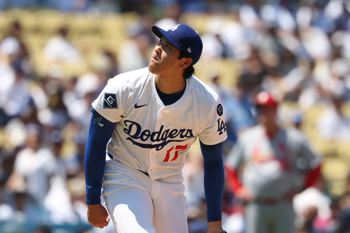 ▲洛杉磯道奇二刀流好手大谷翔平投打俱佳，轟出千安、先發4局狂飆8K，但道奇仍3：5遭紅雀逆轉；教頭盛讚他強大，但也感嘆棒球不是一個人的比賽。（圖／路透／達志影像）