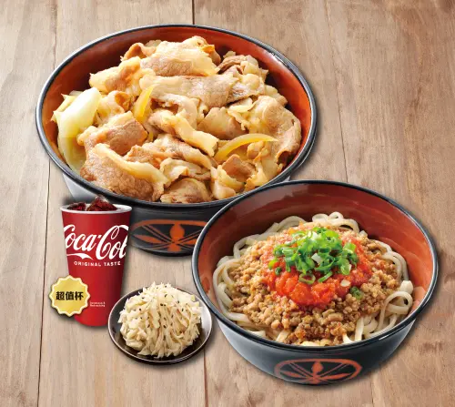 ▲父親節買三商巧福套餐「免費送番茄肉醬乾拌麵」。（圖／三商餐飲提供）