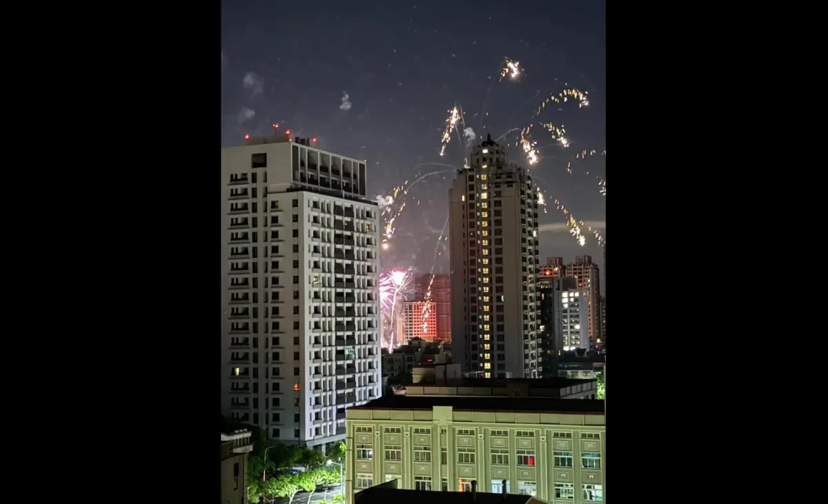87大禮包！台中3男半夜放煙火慶生擾人清夢 最高可罰16萬