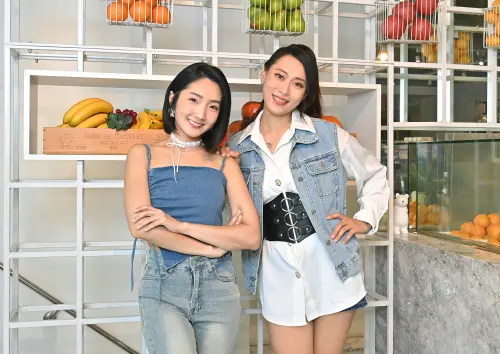 ▲許瀞蔆（左）蔡宜君（右）。《寶島西米樂》。（圖／台視提供）