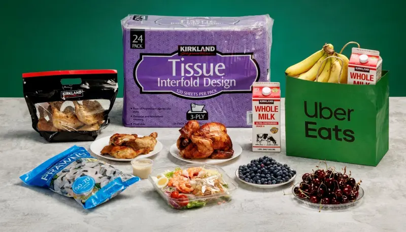 ▲Uber Eats × 好市多熱門前十大排行榜。（圖／Uber Eats提供）