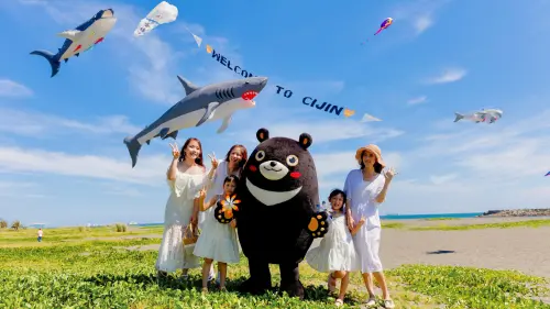 旗津風箏節搭渡輪最便利　風箏派對水樂園8/9起連嗨兩週末
