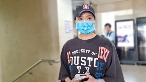 ▲女桌國手鄭先知為車禍案出庭。（圖／記者劉松霖攝）