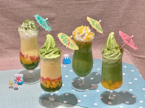 ▲百年抹茶品牌辻利茶舗，今夏新推「抹茶楊枝甘露」，只在遠百信義A13獨賣。（圖／辻利茶舗提供）