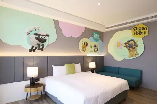 台南飯店合作英國卡通「笑笑羊」推主題房　高雄將有史努比渡假區
