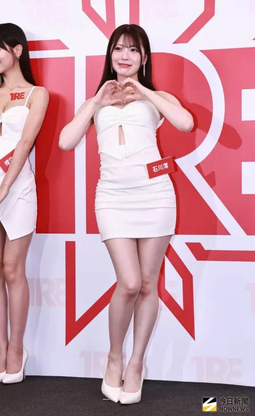 ▲石川澪參加2025《TRE台北國際成人展》。（圖／記者吳翊緁攝）