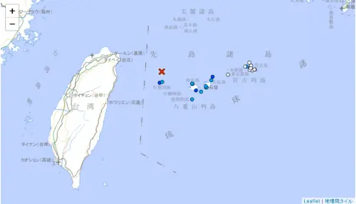 沖繩也有感！宜蘭外海6.2地震　石垣島、與那國島震度3級

