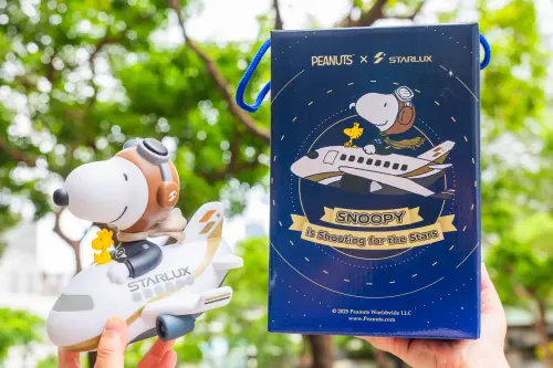 ▲7-11「星宇航空XSnoppy拍拍燈禮盒」售價790元。（圖／7-11提供）