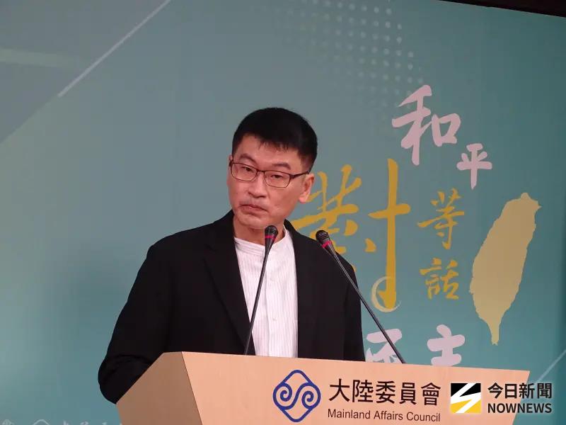 ▲中共十一國慶台藝人狂祝賀「祖國」生日快樂，陸委會提醒藝人應珍惜臺灣得來不易的民主自由生活方式。（圖／記者呂炯昌攝）