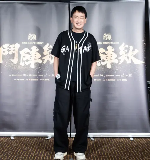 ▲王識賢很感謝粉絲們的支持，讓《角頭—鬥陣欸》全台上映第一天，就開出票房大紅盤。（圖／曼尼娛樂提供）