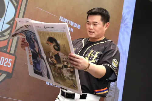 ▲統一獅老將胡金龍即將在9月20日進行引退賽，他今日也分享引退想法，他指出，現階段無法守備，怕成為球隊負擔，希望最後1年能幫助球隊奪冠。（圖／記者朱永強攝,2025.08.07）