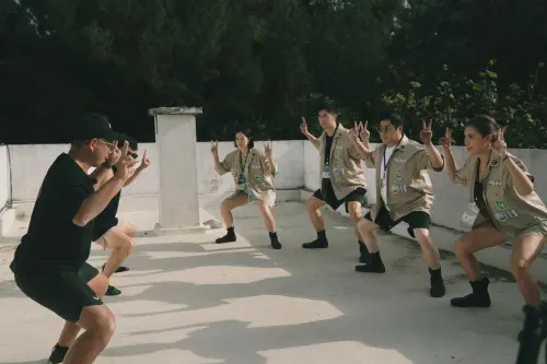 ▲胡瓜、大霈、胡釋安、小禎（圖／客家電視台提供）