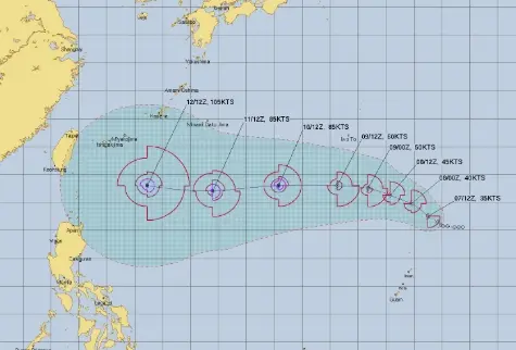颱風動態整理!楊柳「各國最新路徑、影響台灣時間、強度」一次看