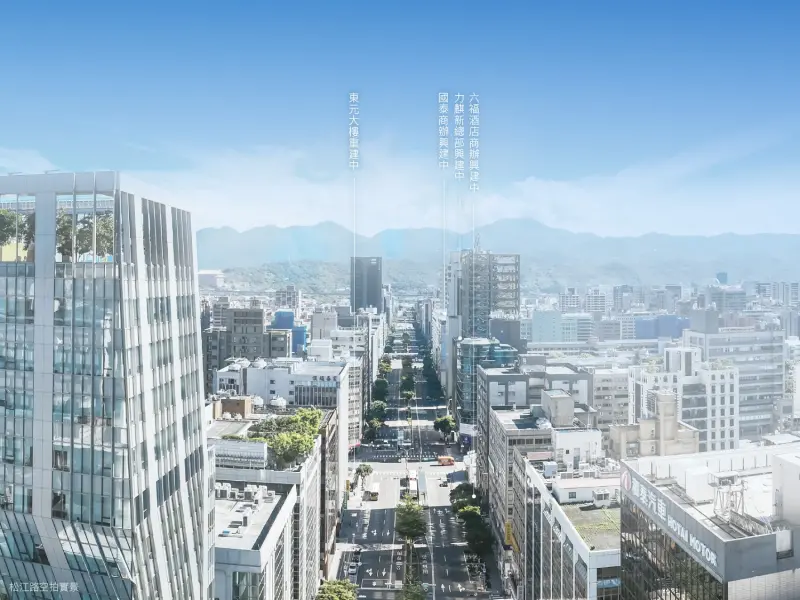 ▲《松江．桓榀》坐擁雙捷核心與頂級商辦聚落。（圖／業者提供）
