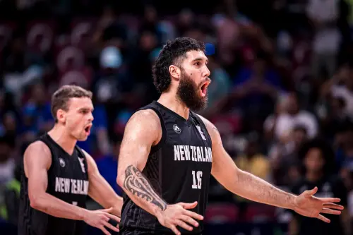 ▲FIBA亞洲盃男籃賽D組的晉級形勢越來越明朗，中華隊在小組賽前兩戰全勝後，將在下一場硬碰同樣未嘗敗績的紐西蘭「Tall Blacks」。這場比賽的勝者將直接取得分組第一，並跳過附加賽。（圖／取自FIBA亞洲盃官網）