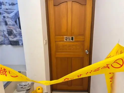 ▲澎湖軍人疑似和前女友在租屋處吵架後負氣墜樓身亡。（圖／警方提供）