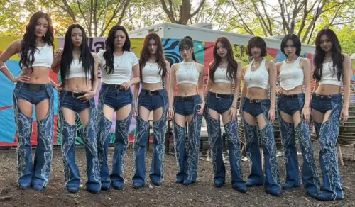 ▲TWICE開唱子瑜媽（左）帶親友團衝首爾！舉手幅力挺女兒子瑜（右）：期待高雄登場。（圖／TWICE FB）