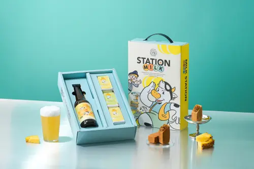 ▲「19號奶油」推出多檔新產品，圖為好運登機組禮盒。（圖／「19號奶油」提供）