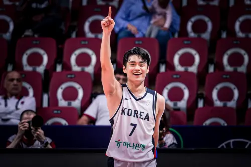 ▲韓國射手柳基相手感火燙，全場投進7顆三分，攻下24分。（圖／取自FIBA亞洲盃官網，https://www.fiba.basketball/）