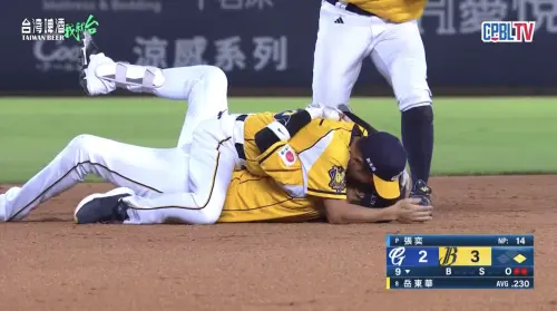 中職／王威晨再見安打！平野惠一嗨到熊抱撲倒　兄弟3：2氣走悍將
