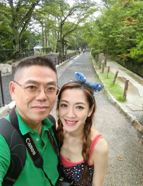 ▲楊千霈父親節感謝老爸：默默替我堅守住了家（圖／楊千霈臉書）