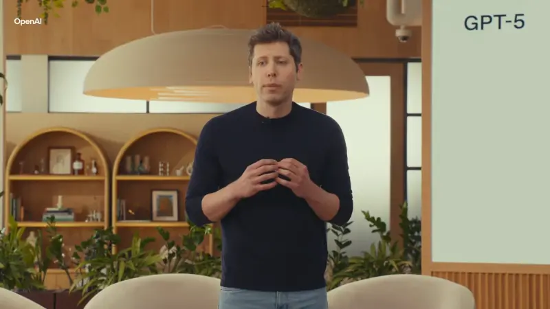 ▲GPT-5上線不到24小時，引發全球負評，執行長OpenAI 執行長 Sam Altman 緊急在 X發文，承認「低估了GPT-4o 功能對部分使用者的重要性」。（圖／翻攝OpenAI  YT）