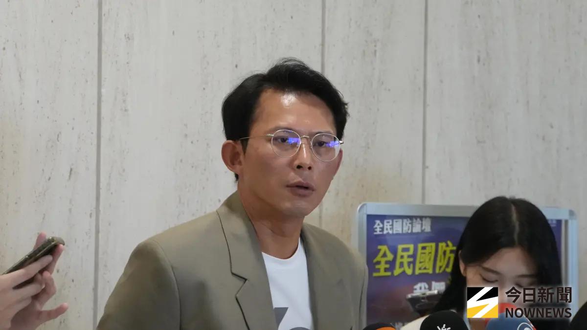 ▲經貿辦證實台美關稅不只20%，民眾黨主席黃國昌怒轟：賴政府黑箱又喪事喜辦。（圖／記者呂炯昌攝，2025,08.09）