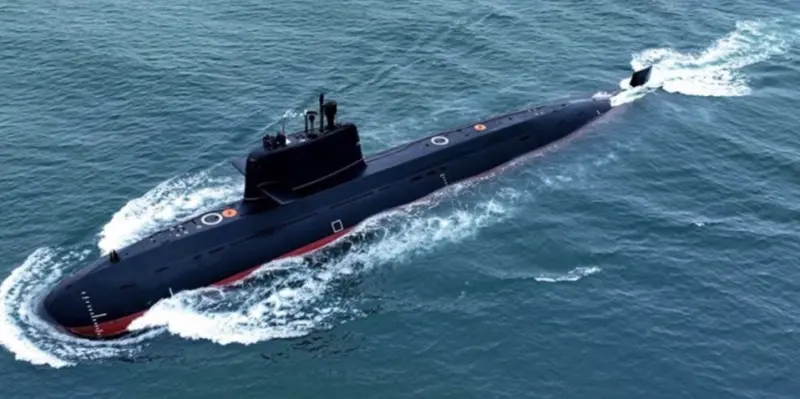 ▲泰國擬購買中國生產的油發動機。圖為中方039型元級潛艦資料照。（圖／翻攝自解放軍新聞傳播中心官方微博@中國軍號）