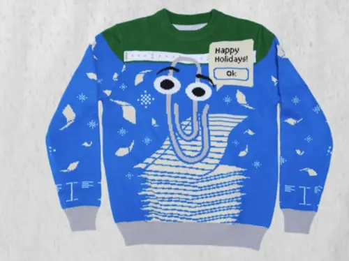 ▲微軟每年聖誕節前都會推出「醜毛衣」。（圖／翻攝官網）